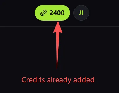Receive Credits